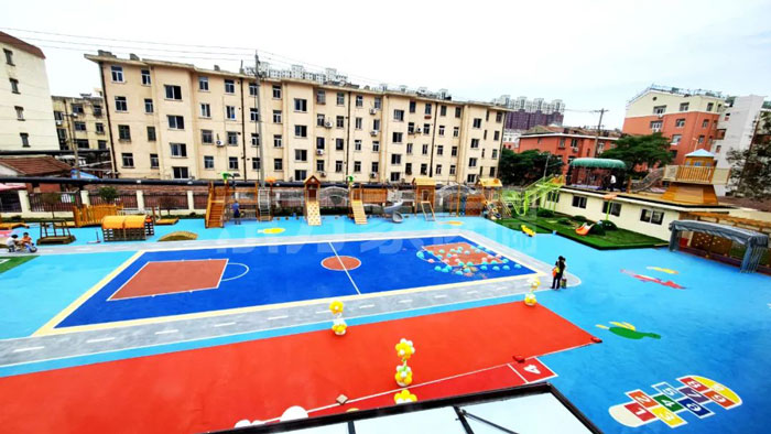 青島膠州6000㎡幼兒園epc項(xiàng)目戶(hù)外活動(dòng)區(qū)