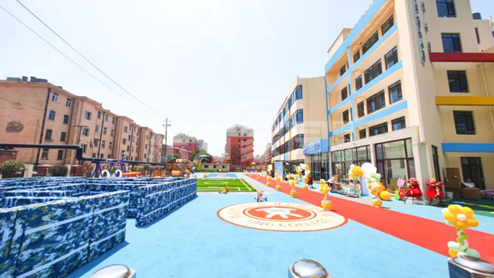 青島膠州6000㎡幼兒園epc項(xiàng)目戶(hù)外活動(dòng)區(qū)